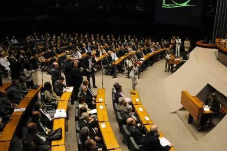 Plenário da Câmara dos Deputados, em Brasília (Arquivo/AGÊNCIA BRASIL/EXAME.com)