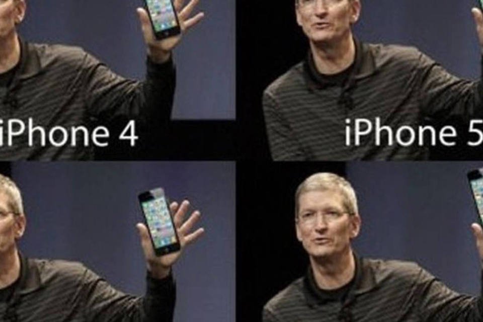 Novo design do iPhone 5 vira piada na internet