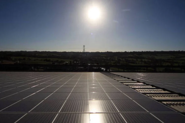 
	&nbsp;Ser&atilde;o instalados 2.500 pain&eacute;is solares fixos para a cria&ccedil;&atilde;o da miniusina no Parque Villa Lobos
 (Matt Cardy/Getty Images/Getty Images)