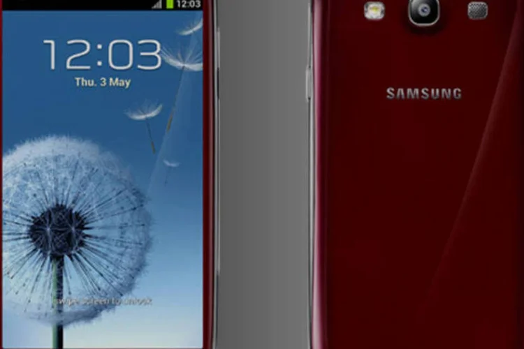 Galaxy S III na cor vermelha (Samsung)