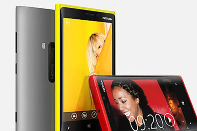 
	&nbsp;Nokia Lumia 920: aparelho tem&nbsp;sistema operacional Windows Phone 8
 (Nokia)