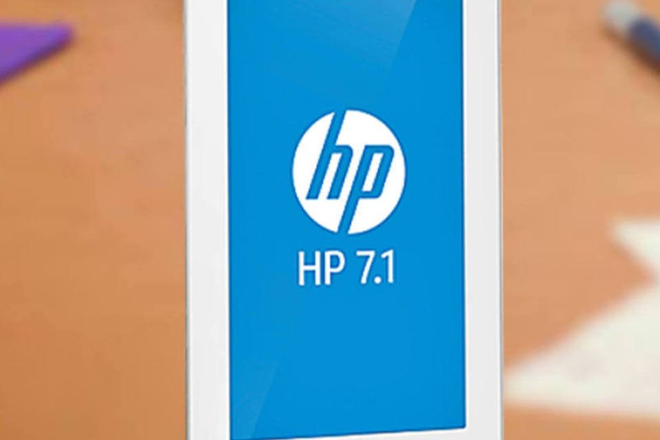 Tablet HP 7.1 é levinho e tem preço atraente