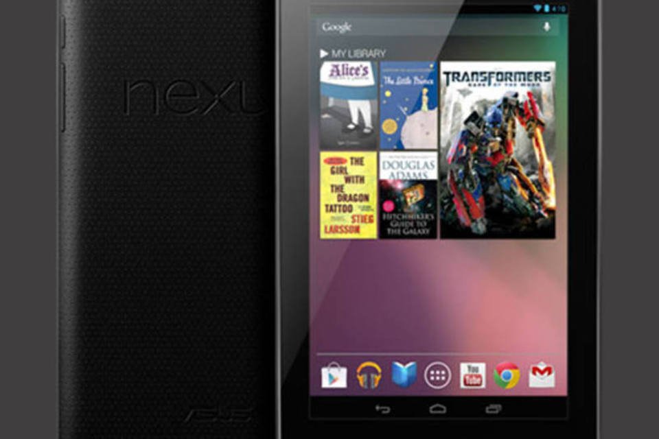 Google apresenta seu primeiro tablet, o Nexus 7. Veja imagens