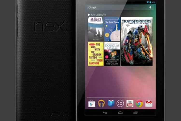 
	Nexus 7, tablet do Google: nova vers&atilde;o&nbsp;deve trazer configura&ccedil;&otilde;es mais modestas como um processador ARM de um n&uacute;cleo
 (Google)