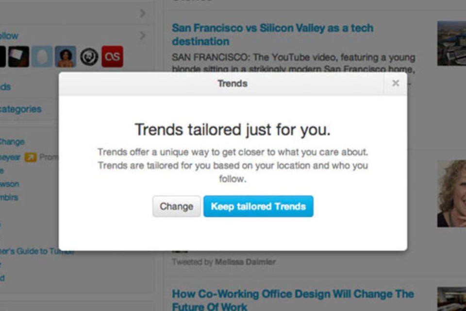 Twitter anuncia recurso de customização para Trending Topics