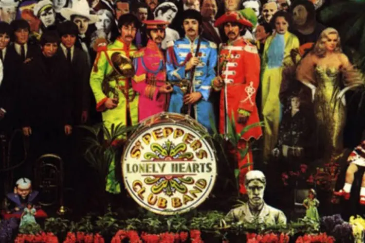 Ecce Homo na capa do álbum dos Beatles (Reprodução)