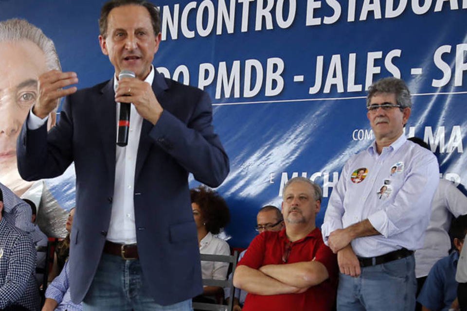 Skaf mostra irritação ao rebater declarações de Alckmin