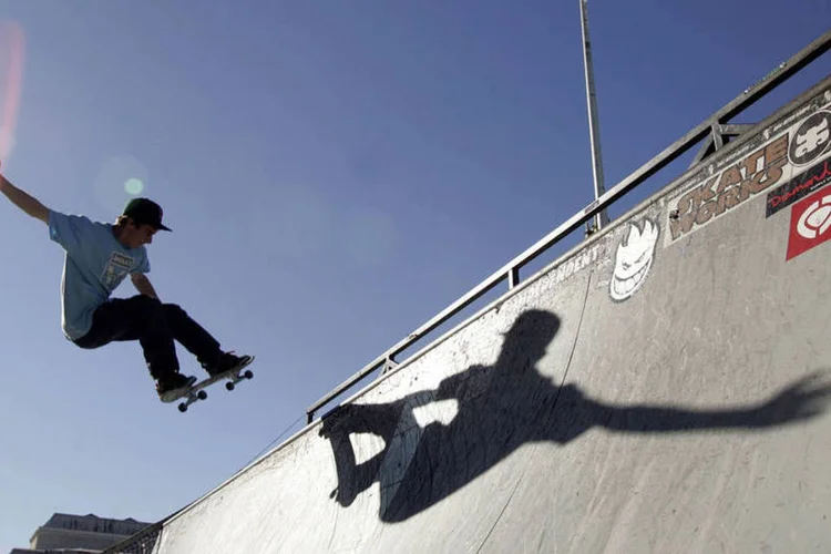 
	Skate: para o skate, haver&aacute; modalidade &#39;street&#39;, feminino e masculino, e outra em parque fechado
 (David Paul Morris/Getty Images)