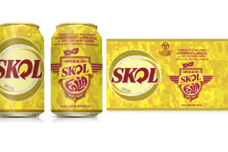 Embalagem da Skol para o Carnaval (Divulgação)