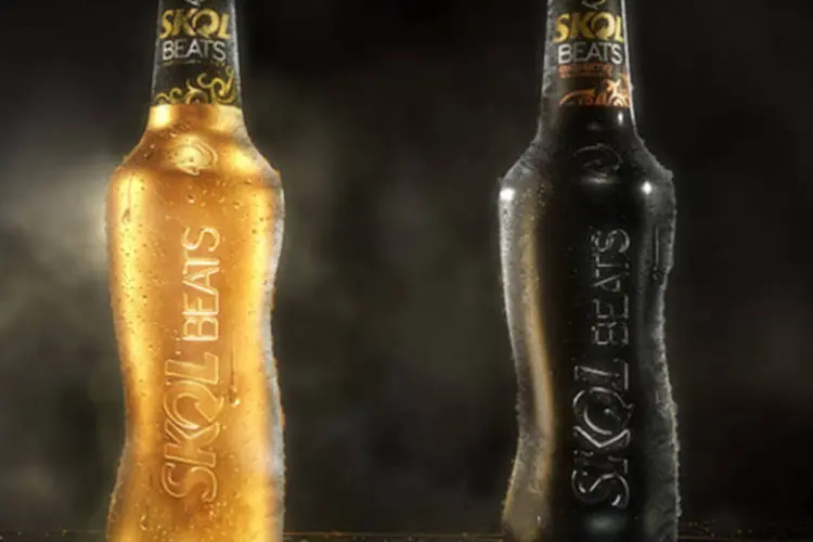 Skol Beats Extreme, nova cerveja da Skol: embalagem "vestida para a noite" (Divulgação)