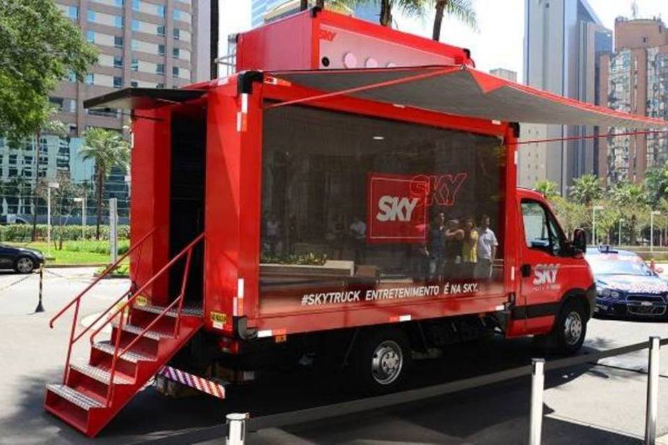 Sky fará ação com truck em shows do Backstreet Boys