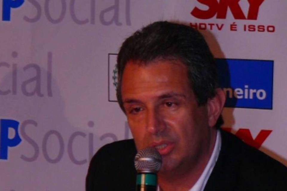 Luiz Eduardo Baptista da Rocha, presidente da Sky, no lançamento do pacote SKY UPP