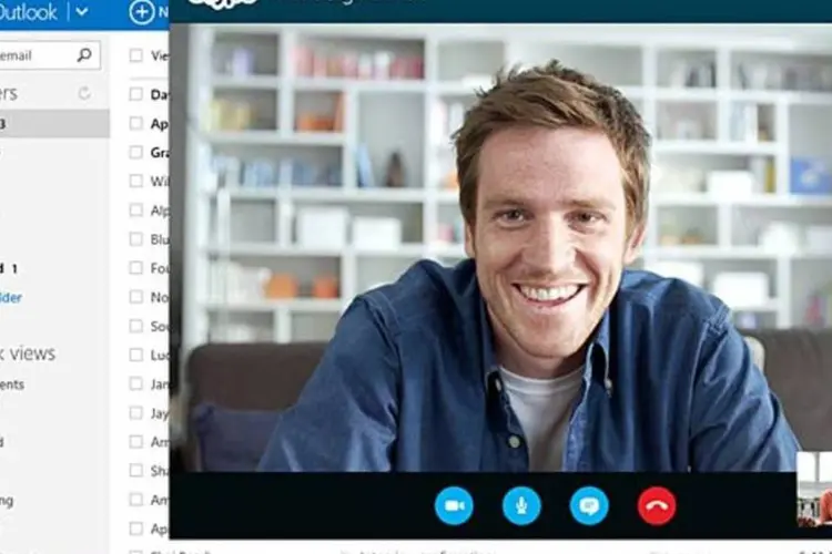 Ferramenta ainda está em fase de testes, mas já permite fazer videochamadas com todos os contatos do Skype na lista do usuário (Skype/Divulgação)