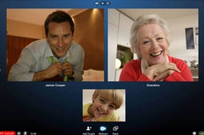 Novo beta do Skype permite chat em vídeo com 10 pessoas