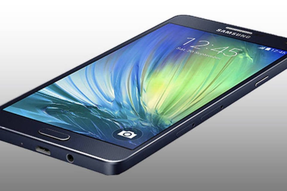 Samsung anuncia  Galaxy A7, seu novo smartphone superfino