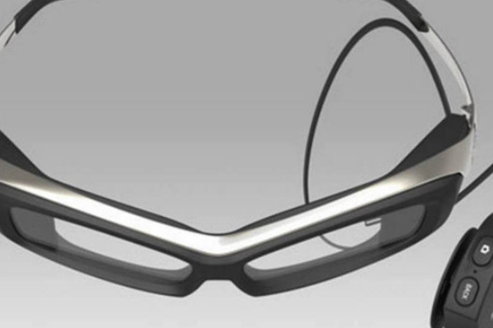 SmartEyeglass: intenção é colocar protótipo à venda ao final de março de 2015 (Reprodução/developer.sony.com)