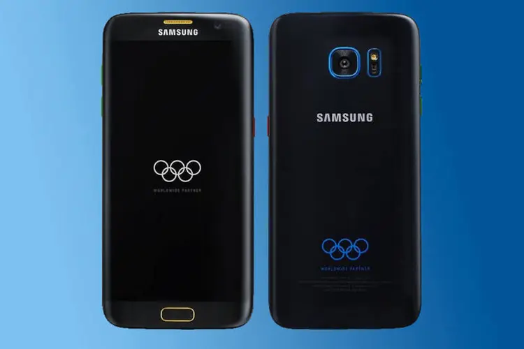 S7 edge: versão olímpica do smartphone da Samsung terá 2016 unidades (Divulgação/Samsung)
