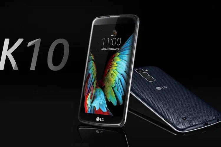 K10: smartphone da LG tem configuração intermediária e processador de oito núcleos (Divulgação/LG)