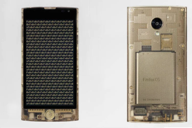 Fx0: smartphone tem design futurístico criado pelo desenhista Tokujin Yoshioka (Divulgação)