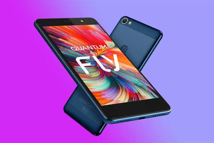 Quantum Fly: smartphone da marca brasileira pode ser comprado somente via internet (Divulgação/Quantum)