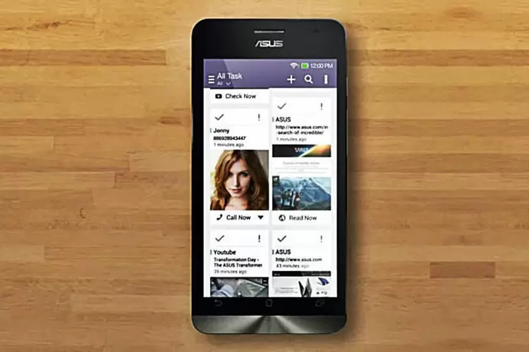 Smartphone Zenfone 5, da Asus (Asus/YouTube)
