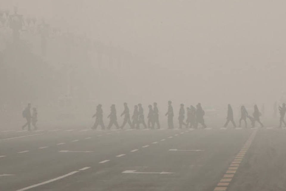 Norte da China viverá pior onda de poluição do ano