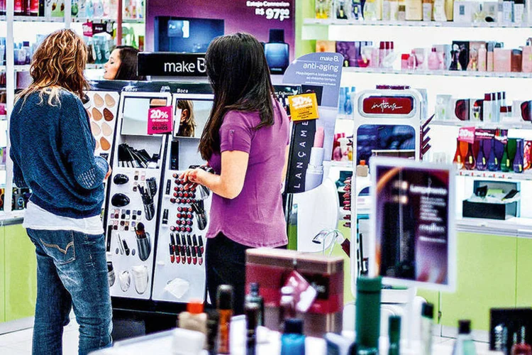 Loja de cosméticos em São Paulo: a Anvisa cobra taxas retroativas por um erro que ela mesma cometeu (Ricardo Corrêa/Exame)