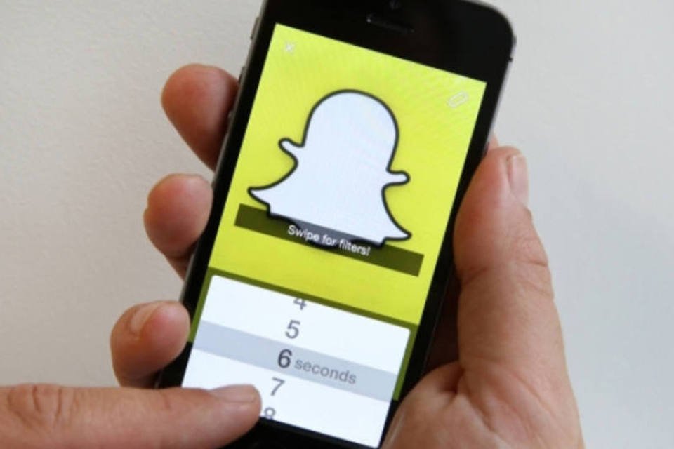 
	Snapchat: a startup de tecnologia recebeu investimentos do Yahoo e da venture capital Kleiner Perkins Caufield &amp; Byers
 (Reprodução)