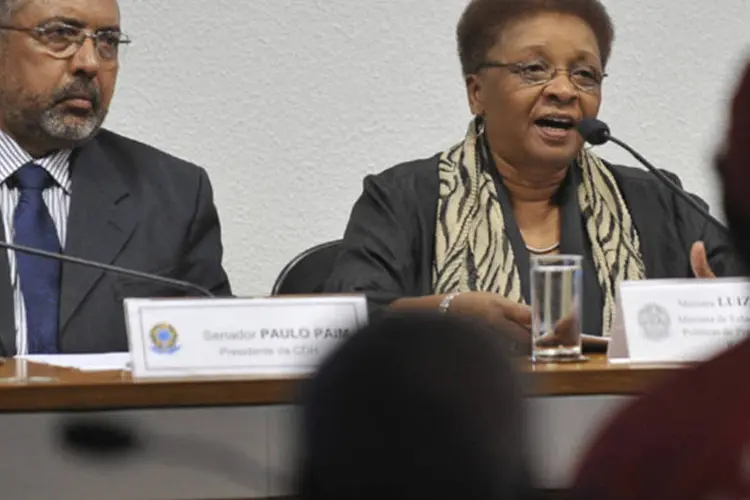 A ministra da Secretaria Especial de Promoção da Igualdade Racial, Luiza Bairros: no Brasil a população quilombola é estimada em 1,7 milhão de habitantes (Antonio Cruz/ABr)