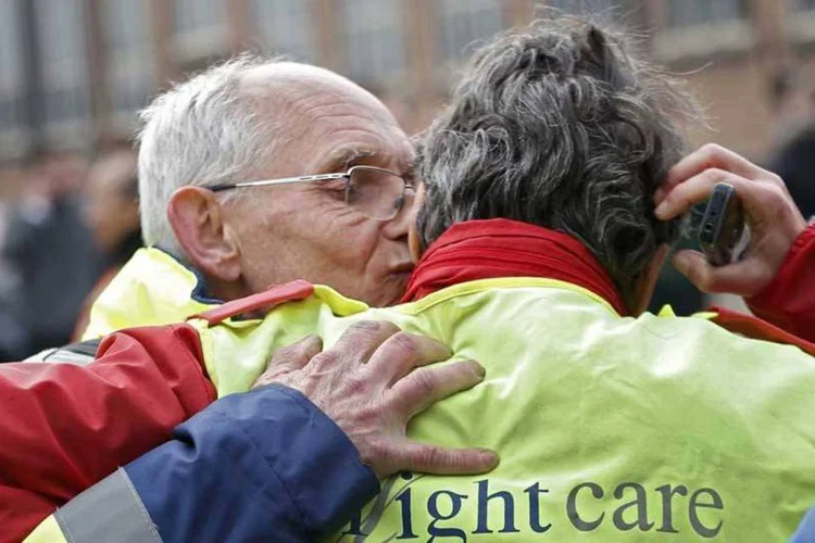 
	Atentado: &quot;Expressamos nossa solidariedade com os amigos na B&eacute;lgica nestas dif&iacute;ceis circunst&acirc;ncias&quot;
 (Francois Lenoir/Reuters)