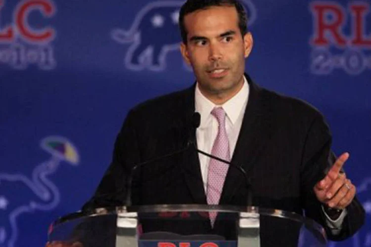 
	 George P. Bush, sobrinho do ex-presidente americano George W. Bush
 (©AFP/Getty Images/Arquivo / Justin Sullivan)