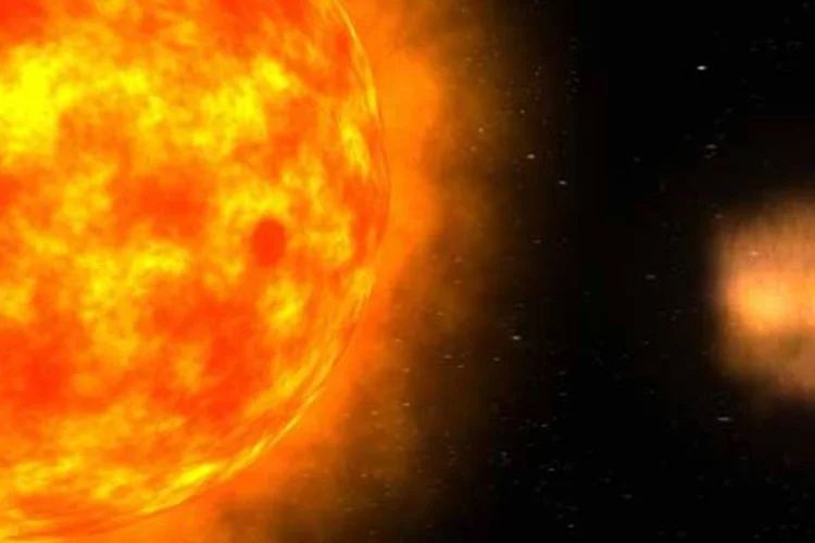 Sol: a coroa solar externa da estrela conta com regiões mais escuras chamadas buracos coronais (Getty Images/ Nasa/Getty Images)