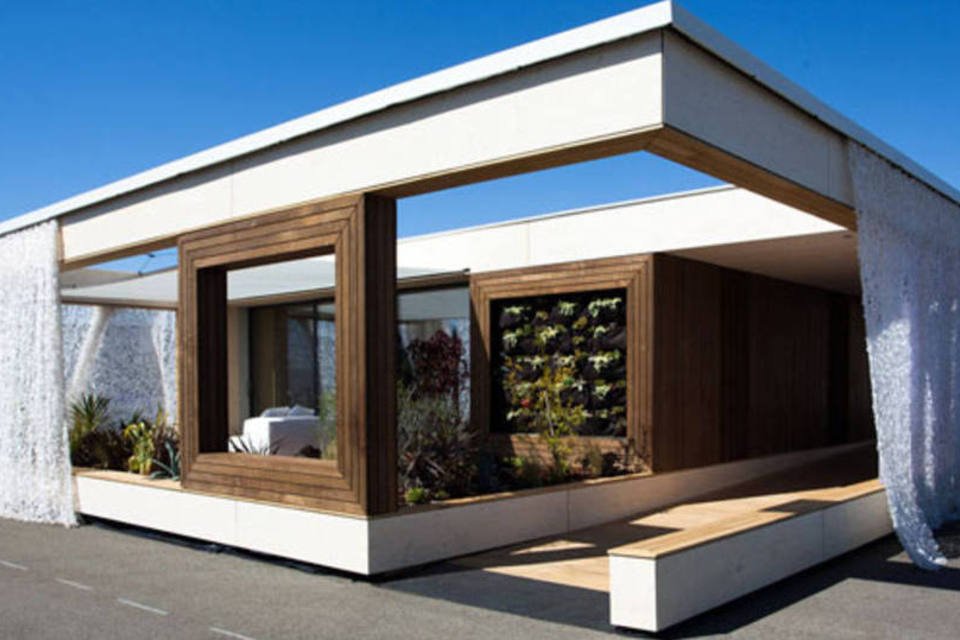 Lise, casa ecológica projetada pela Universidade de Tecnologia de Viena (Divulgação)