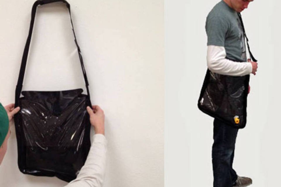 Bolsa purifica água usando raios solares