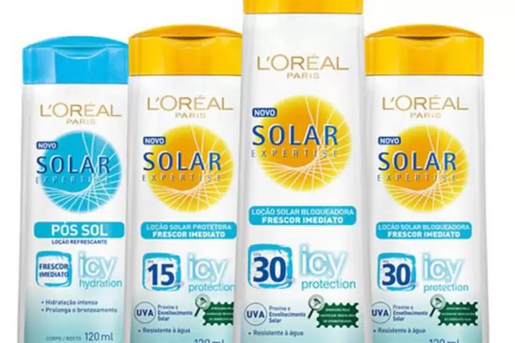 Novo protetor solar da L’Oréal garante frescor imediato (Divulgação)