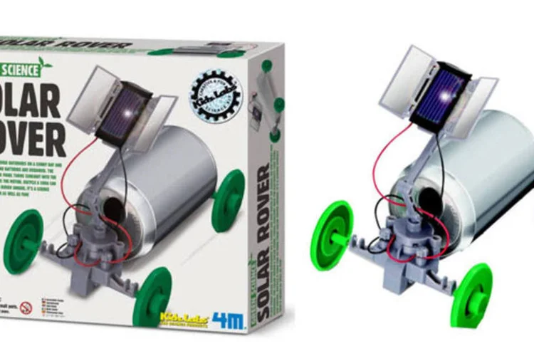 Robô movido a energia solar (Divulgação)