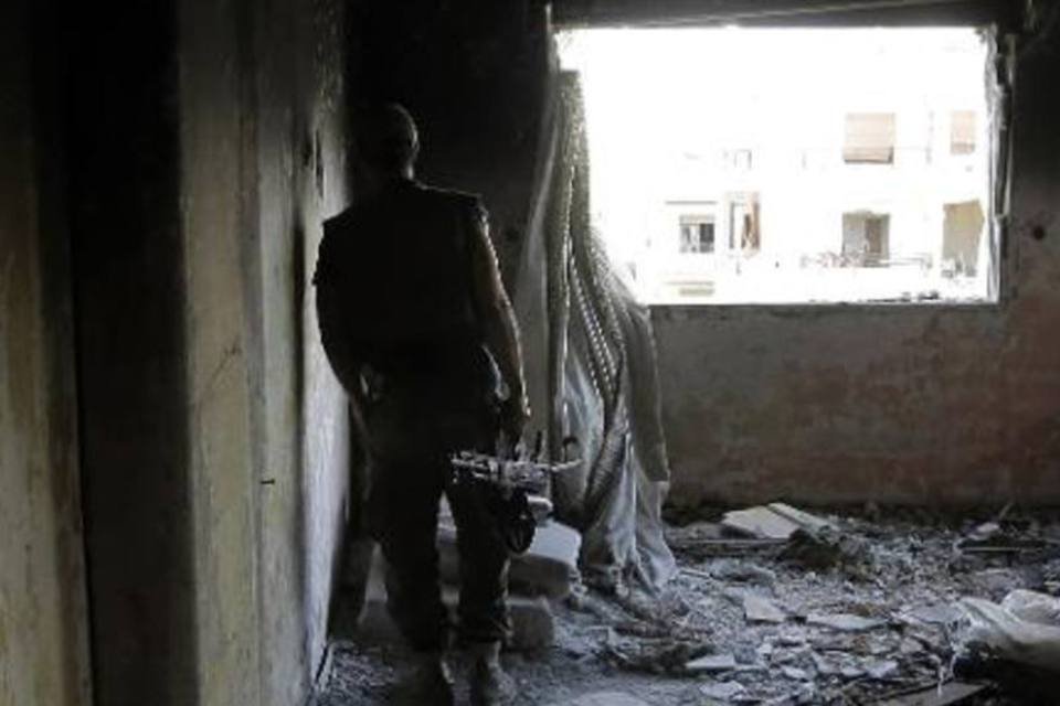 Exército sírio retoma controle de área a nordeste de Damasco