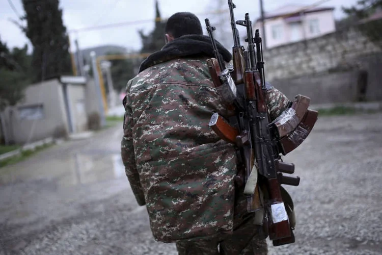 
	Nagorno-Karabakh: para reduzir o risco de mais viol&ecirc;ncia, os governantes entraram em acordo para finalizar um mecanismo de investiga&ccedil;&atilde;o da OSCE
 (Vahan Stepanyan / Reuters)
