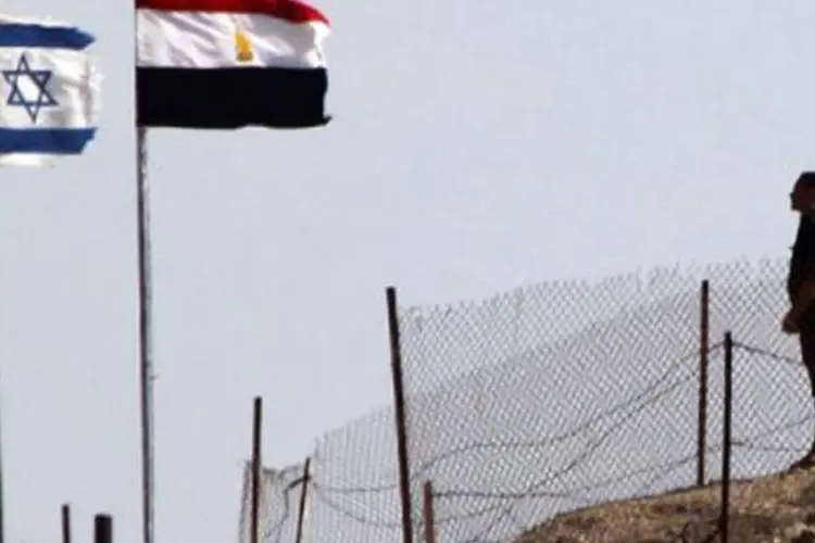 Mediadores egípcios contribuem para negociação entre Israel e Palestina (Mahmud Khaled/AFP)