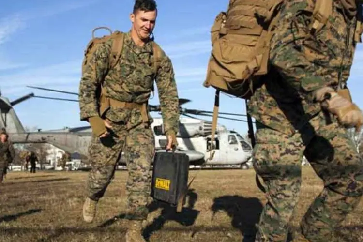 
	Soldados dos EUA: pacto acontece um dia ap&oacute;s posse do novo presidente do Afeganist&atilde;o
 (Getty Images)