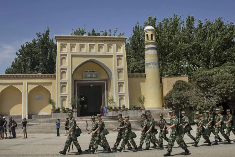 
	Xinjiang: China acusa os separatistas de Xinjiang de serem os respons&aacute;veis por ataques em 2014
 (Getty Images)