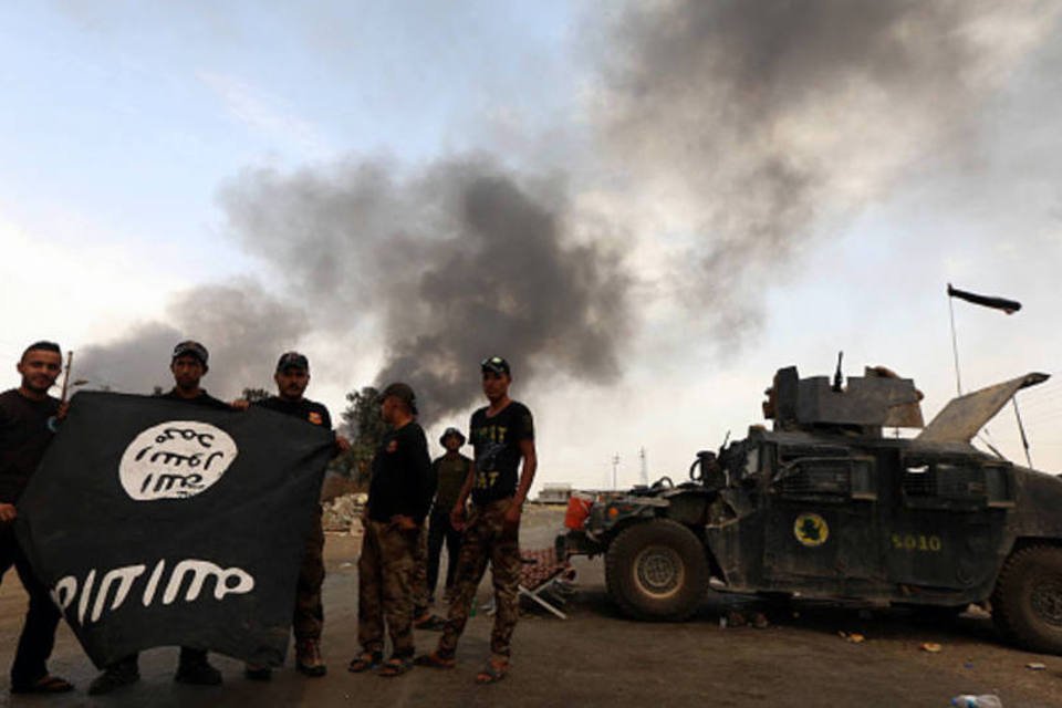 
	EI: o EI e a Al-Qaeda s&atilde;o duas organiza&ccedil;&otilde;es rivais e se enfrentam abertamente na S&iacute;ria
 (Getty Images)
