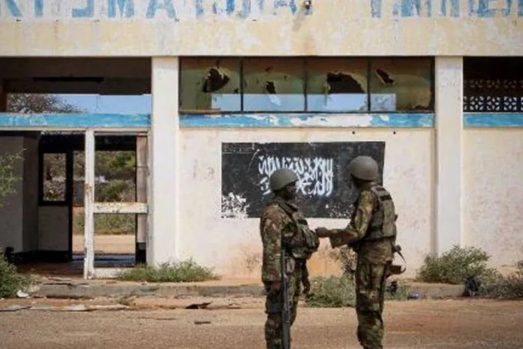 
	Soldados no Qu&ecirc;nia: 359 somalis foram deportados&nbsp;
 (Stuart Price/AFP)