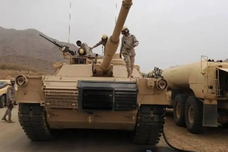
	Soldados sauditas: planos terroristas foram impedidos devido &agrave;s pris&otilde;es
 (Fayez Nureldine/AFP)