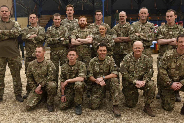 
	Tropa brit&acirc;nica: soldados disseram que esperam que o encontro envie uma mensagem de esperan&ccedil;a aos combatentes inimigos do Afeganist&atilde;o
 (REUTERS/Omar Sobhani)