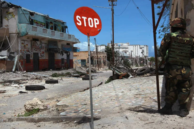 
	Som&aacute;lia: o pa&iacute;s vive em um estado de guerra civil e caos desde 1991
 (John Moore/Getty Images)