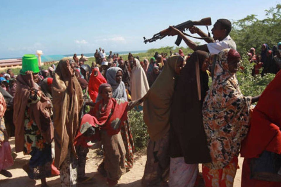 Campo de Refugiados na Somália: crise alimentar na região é exemplo dos cientistas (John Moore/Getty Images)