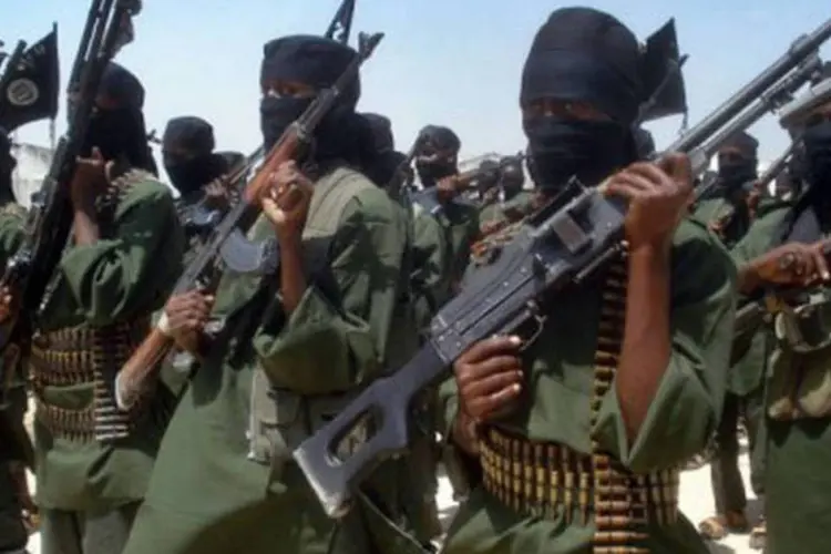 O sul da Somália está, praticamente em sua totalidade, sob o controle da milícia fundamentalista islâmica Al Shabab, vinculada à Al Qaeda (Abdurashid Abdulle/AFP)