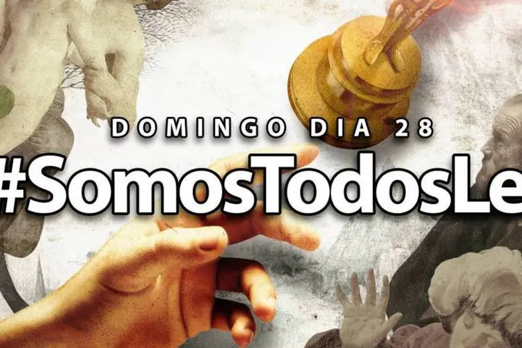 
	Campanha #SomosTodosLeo: neste ano, ele &eacute; o favorito a conquista da estatueta
 (Reprodução/Facebook)