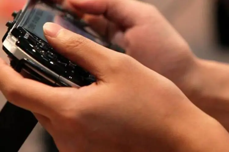 PSP, o atual portátil da Sony (Kiyoshi Ota/Getty Images)